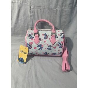 NEW Walt Disney Lilo & Stitch Mini Purse Cross Body Bag Stitch XOXO & Hearts